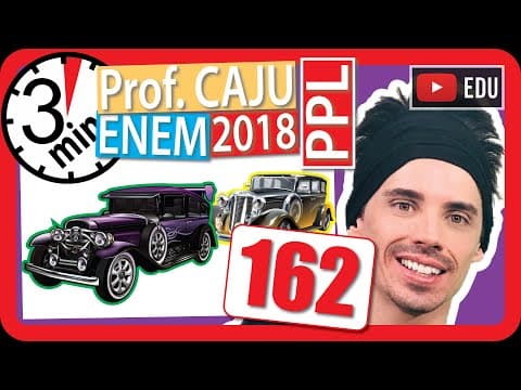 Thumbnail da aula: 🏃ENEM 2018 PPL 👉 RAPIDINHA Questão 162 - Velocidade