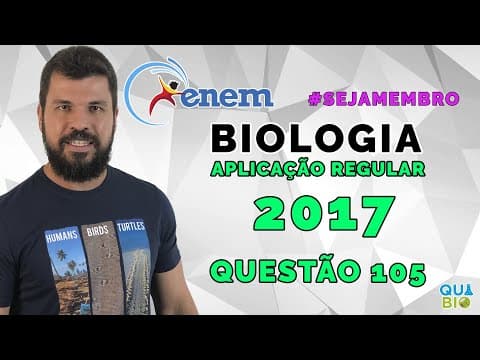 Thumbnail da aula: ENEM 2017 - Aplicação Regular - Questão 105 - Uma grande virada na moderna história da agricultura o