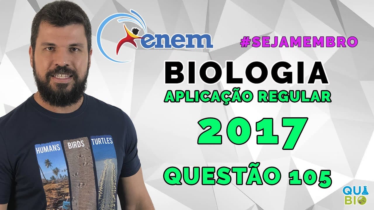 Thumbnail: ENEM 2017 - Aplicação Regular - Questão 105 - Uma grande virada na moderna história da agricultura o