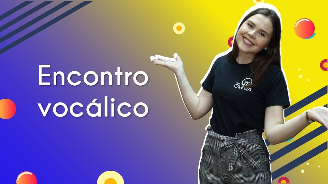Thumbnail: Encontro vocálico - Brasil Escola