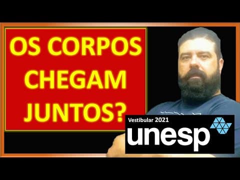 Thumbnail da aula: Unesp 2021 #79 - A energia mecânica na queda dos corpos