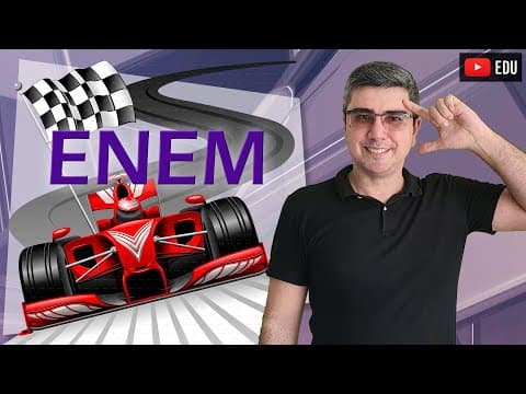 Thumbnail da aula: Enem digital 2020 e as curvas em Fórmula 1