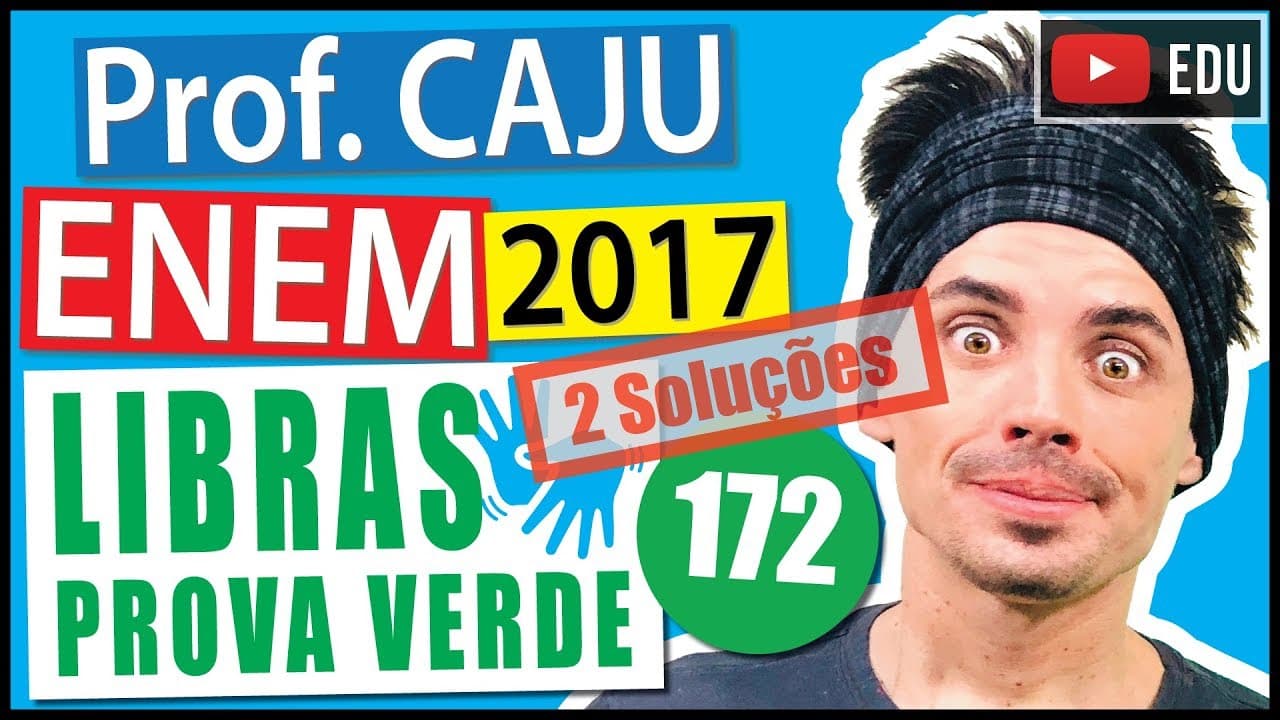 Thumbnail: [ENEM Libras 2017] 172 📗 FUNÇÃO EXPONENCIAL Um modelo de automóvel tem seu valor depreciado em