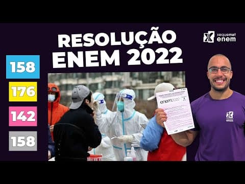 Thumbnail da aula: 🔘Questão 158 - Caderno Azul | Função do Segundo Grau | MATEMÁTICA ENEM 2022
