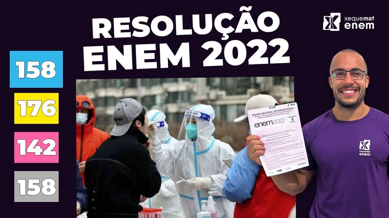 Thumbnail: 🔘Questão 158 - Caderno Azul | Função do Segundo Grau | MATEMÁTICA ENEM 2022