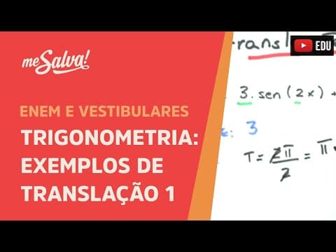 Thumbnail da aula: Me Salva! TRG22 - Trigonometria - Exemplos de translações trigonométricas 1