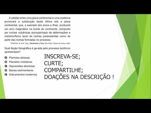 Thumbnail da aula: GEOGRAFIA ENEM 2020 - A colisão entre