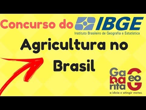 Thumbnail da aula: |Concurso para o IBGE 2018/19| Geografia para o IBGE| Revolução Verde| Agricultura|