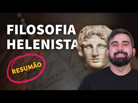 Thumbnail da aula: RESUMÃO: Filosofia helenística | ProEnem