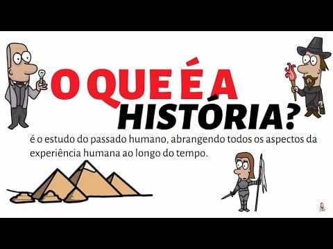 Thumbnail da aula: O QUE É HISTORIA? #Introdução a História e sua importância