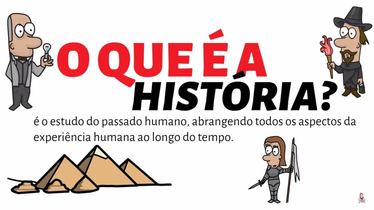 Thumbnail: O QUE É HISTORIA? #Introdução a História e sua importância