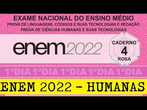 Thumbnail da aula: ENEM 2022 | Humanas | Geografia | Trabalho na Formação de Novos Espaços | Questão 48