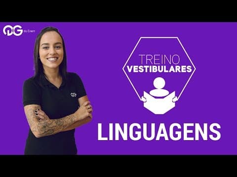 Thumbnail da aula: Treino Vestibulares UDESC: Noções de Gramática e Interpretação | Linguagens