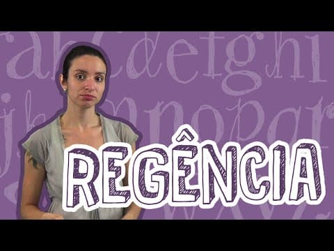 Thumbnail da aula: Aula Português - Regência - Conceitos Básicos - STOODI