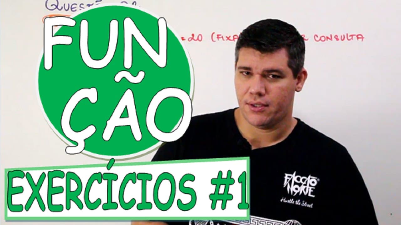 Thumbnail: FUNÇÃO 12: EXERCÍCIOS #1