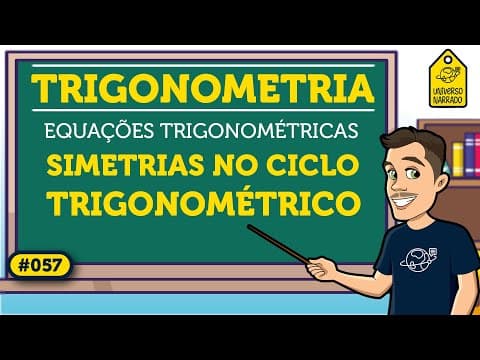 Thumbnail da aula: Simetrias no Ciclo Trigonométrico | Trigonometria