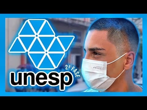 Thumbnail da aula: SEGUNDA FASE UNESP 2022 - Acertos no VESTIBULAR da Universidade Estadual Paulista - Nicolas Lazaroto