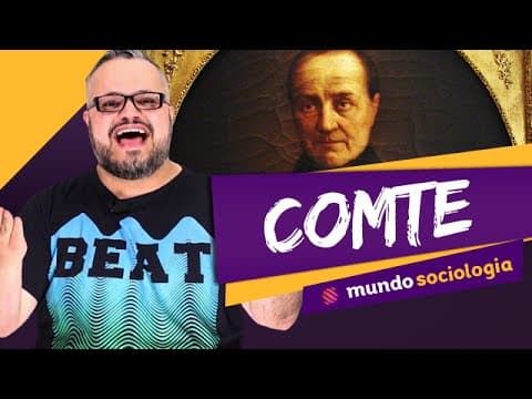 Thumbnail da aula: 💭 Augusto Comte e Émile Durkheim - Sociologia - ENEM