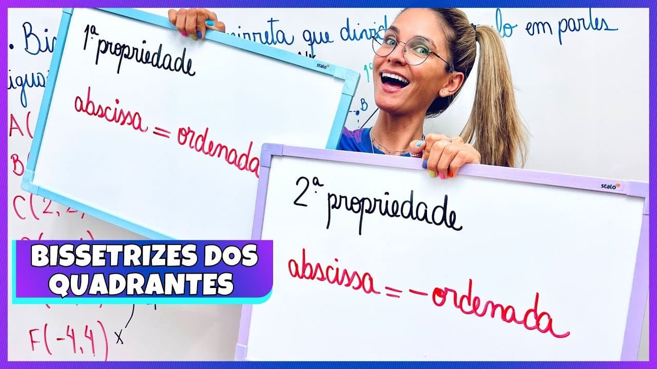 Thumbnail: BISSETRIZ DOS QUADRANTES PARES E ÍMPARES