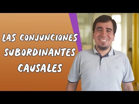 Thumbnail da aula: Las Conjunciones Subordinantes Causales - Brasil Escola