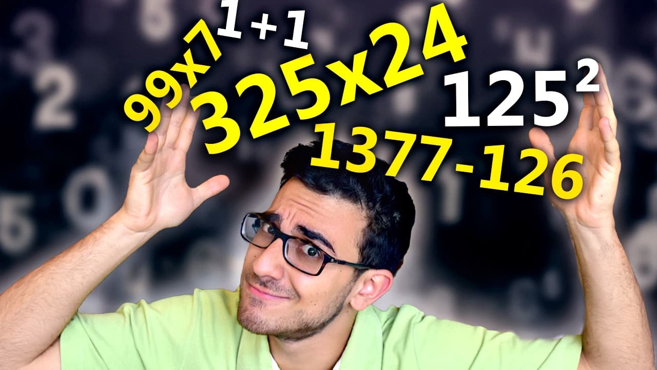 Thumbnail: COMO FAZER CONTAS GRANDES DE CABEÇA - Mestres do ENEM 2021