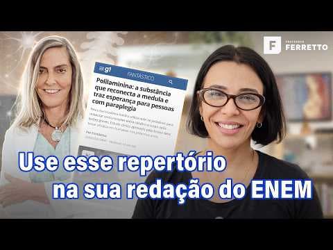 Thumbnail da aula: Como citar o caso da Polilaminina na redação do ENEM 2026 sem errar
