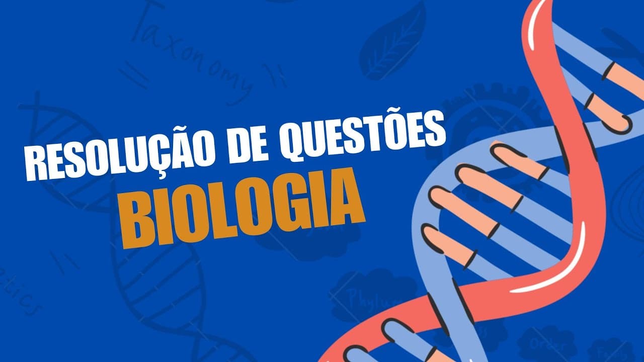 Thumbnail: BIOLOGIA | Correção UERJ 2025.2 - Questão 35