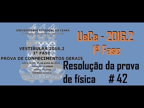 Thumbnail da aula: FÍSICA–UECE–2016/2–1ª FASE Questão:42 Suponha que um taco de sinuca está escorado em uma parede