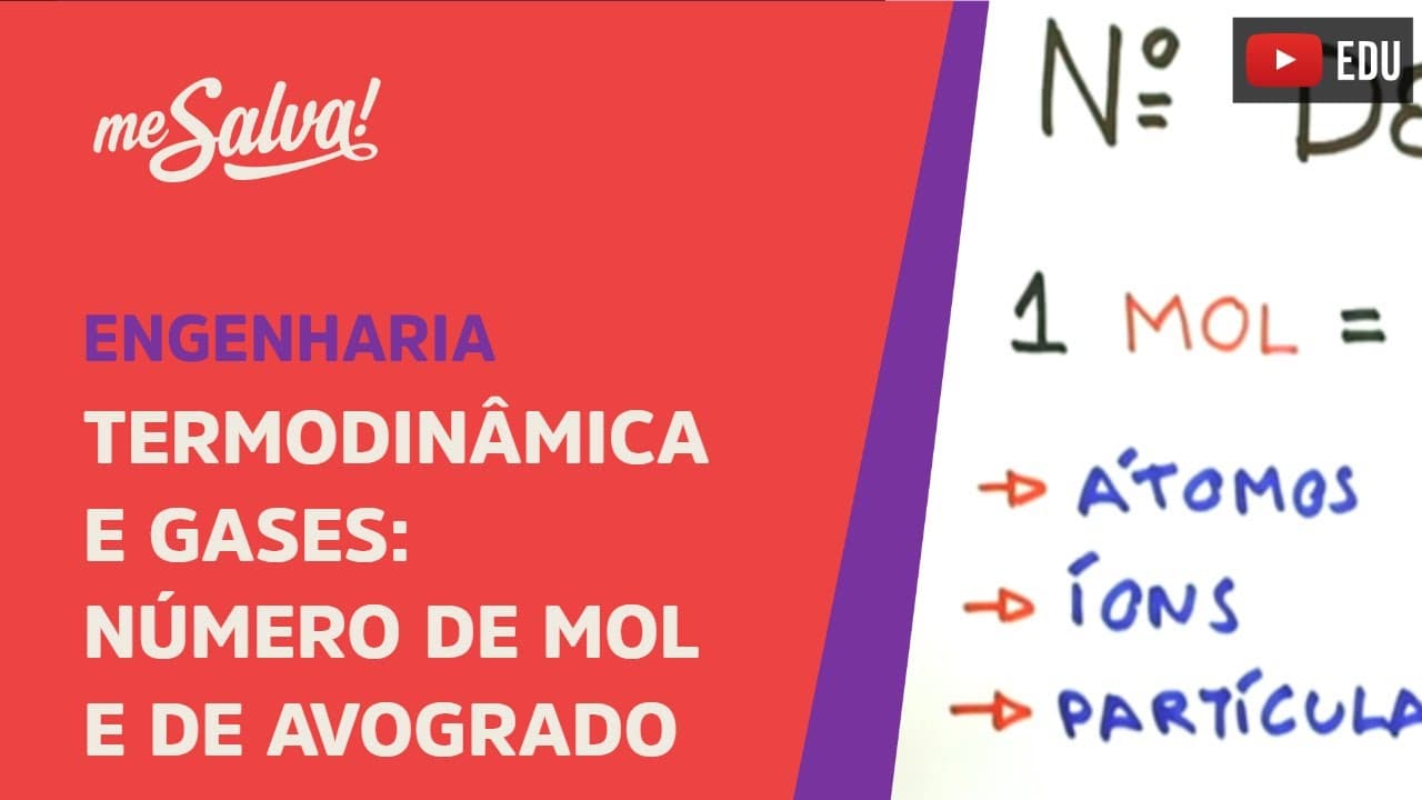 Thumbnail: Me Salva! CDG02 - Número de Mol e de Avogadro - Termodinâmica e Gases