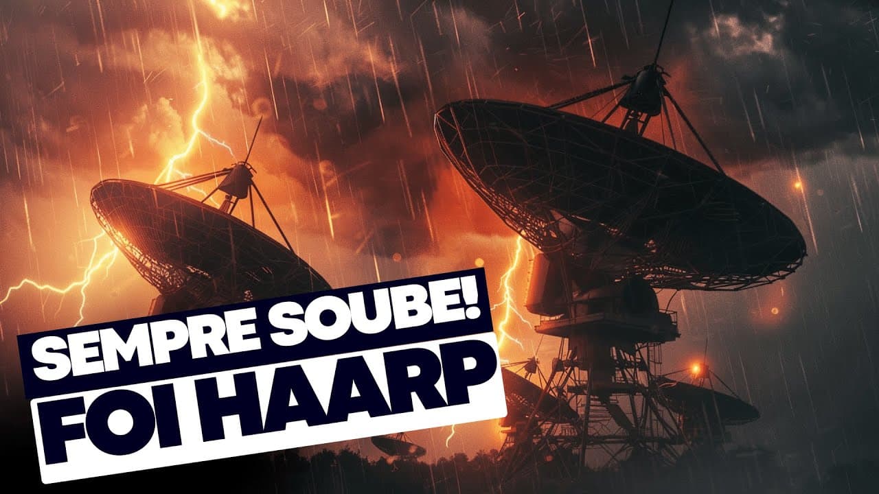 Thumbnail: Tragédia no Rio Grande do Sul | Por que todos culpam o HAARP? |