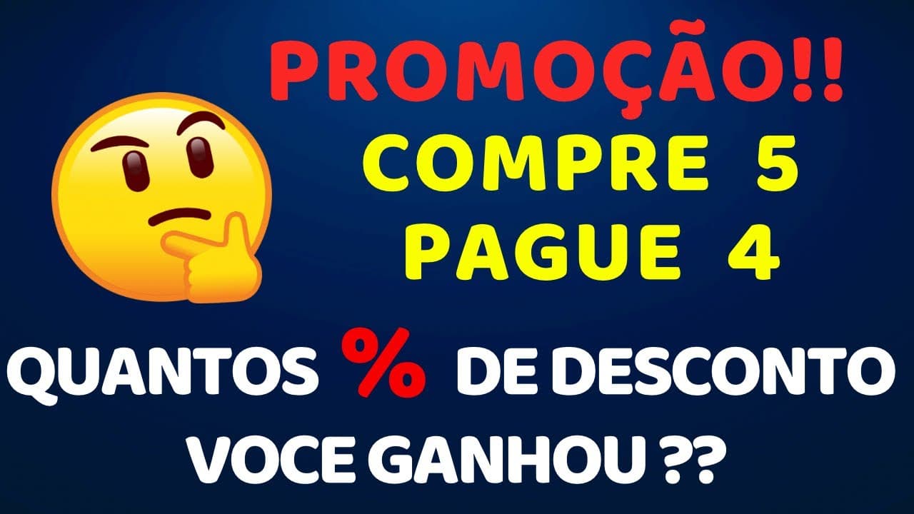 Thumbnail: PORCETAGEM NO DIA A DIA!! DESCONTO REAL, VOCÊ SABE CALCULAR??