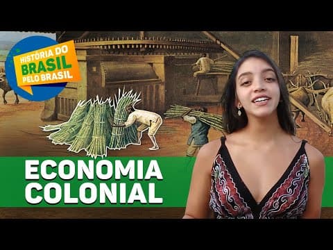 Thumbnail da aula: CICLO DO AÇÚCAR, ESCAMBO E ECONOMIA COLONIAL - HISTÓRIA DO BRASIL PELO BRASIL, Ep.3 (Débora Aladim)