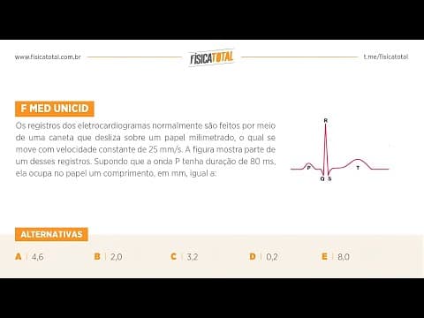 Thumbnail da aula: Lista 01 EXEMPLO 10 Ecocardiograma