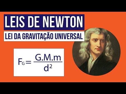 Thumbnail da aula: LEIS DE NEWTON: Lei da Gravitação Universal | Fundamentos de Física para o Enem | Flaversson Batista