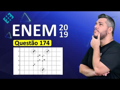 Thumbnail da aula: ✅ QUESTÃO 174 ENEM 2019 (Caderno Amarelo) 👉🏻 Um aplicativo de relacionamentos funciona da seguinte