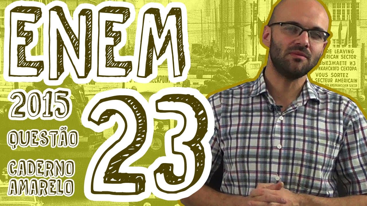 Thumbnail: ENEM 2015 - Questão 23 (Caderno Amarelo)