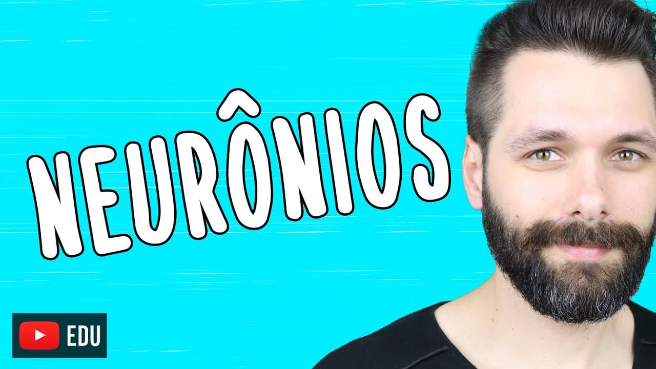 Thumbnail: Os NEURÔNIOS são fantásticos! | Biologia com Samuel Cunha