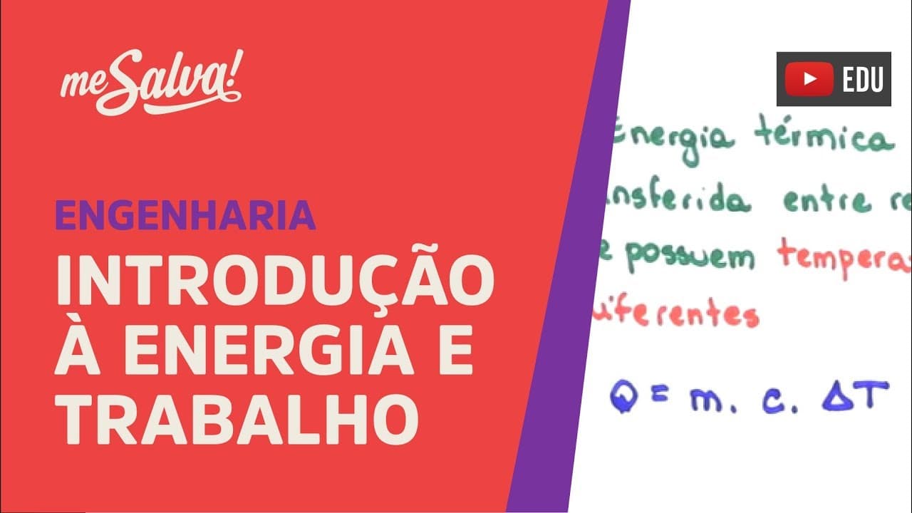 Thumbnail: Me Salva! ETP01 - Introdução à Energia e Trabalho - Termodinâmica