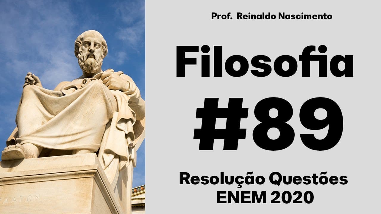 Thumbnail: ENEM 2020 - Adão, ainda que supuséssemos que suas faculdades racionais fossem inteiramente