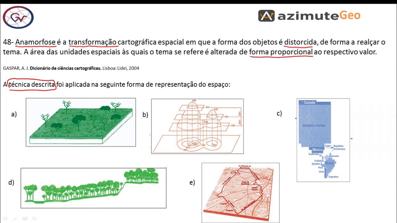 Thumbnail: RESOLUÇÃO ENEM 2018 - QUESTÃO 48 GEOGRAFIA - PROVA BRANCA
