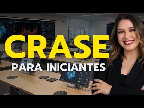 Thumbnail da aula: CRASE SEM SEGREDOS: GUIA PARA INICIANTES  - Professora Pamba