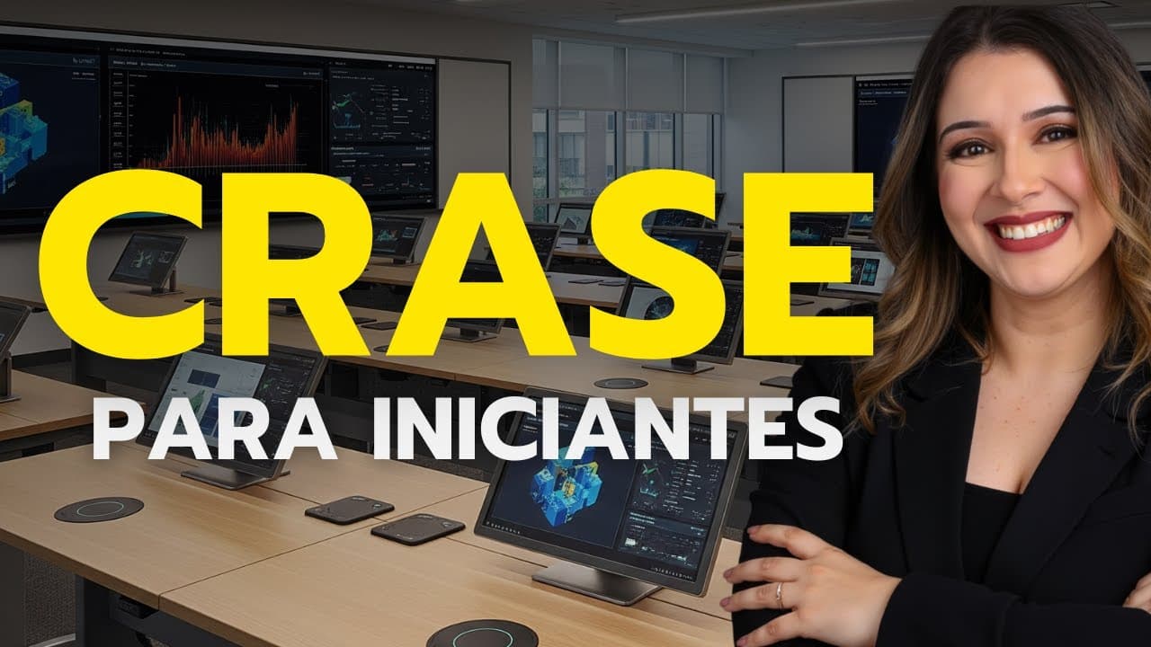 Thumbnail: CRASE SEM SEGREDOS: GUIA PARA INICIANTES  - Professora Pamba