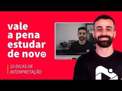 Thumbnail da aula: 10 Dicas de interpretação | ProEnem