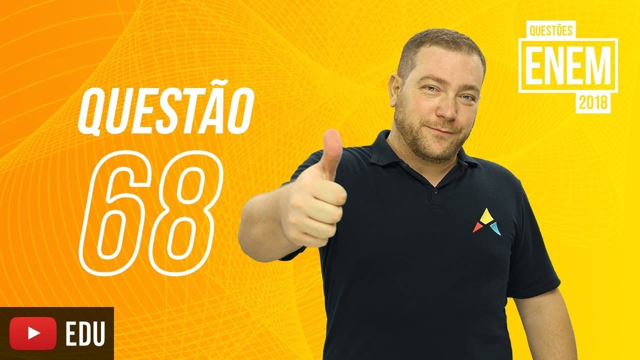 Thumbnail: ENEM 2018 | Territorialização | questão 68 (caderno amarelo)