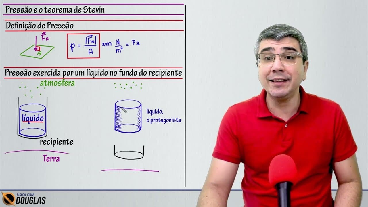 Thumbnail: Pressão, hidrostática e Stevin