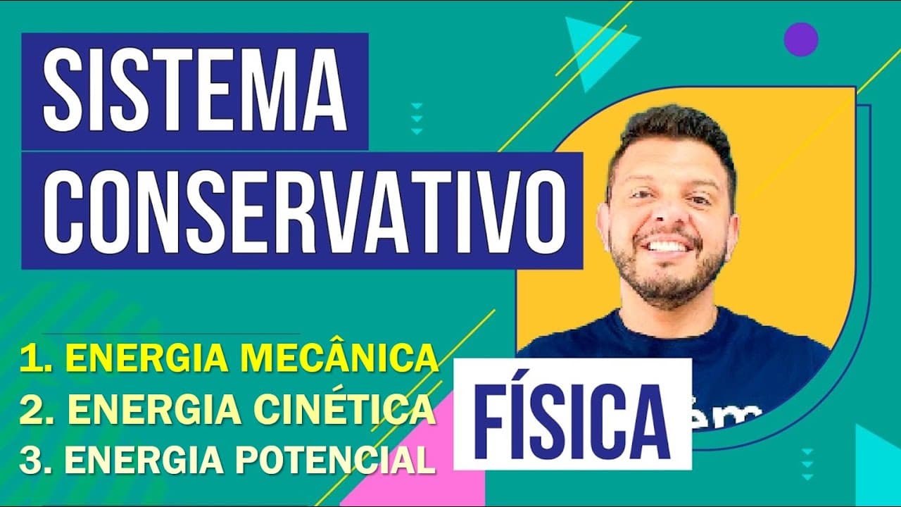 Thumbnail: ENERGIA CINÉTICA E SISTEMA CONSERVATIVO | Cortes dos Aulões do Enem | Física | Antônio José Martins