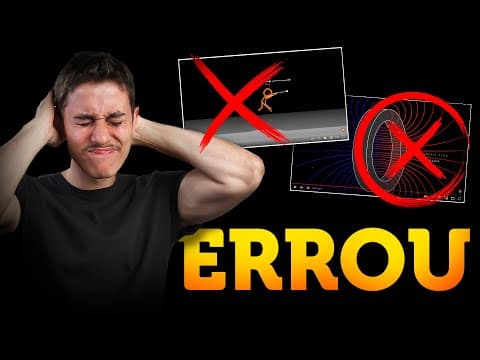 Thumbnail da aula: React Animação vs Física | Alan Becker