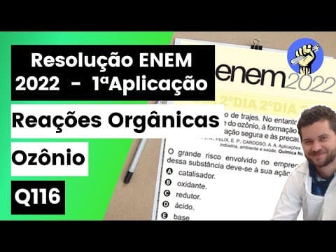 Thumbnail da aula: ✏️ENEM 2022 | Durante o ano de 2020, impulsionado pela necessidade de respostas rápidas e eficientes
