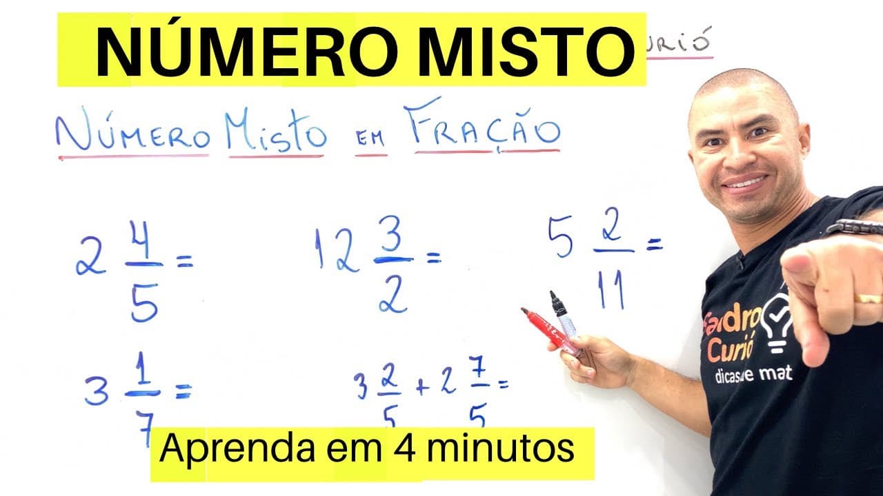 Thumbnail: Transformando Número Misto em Fração