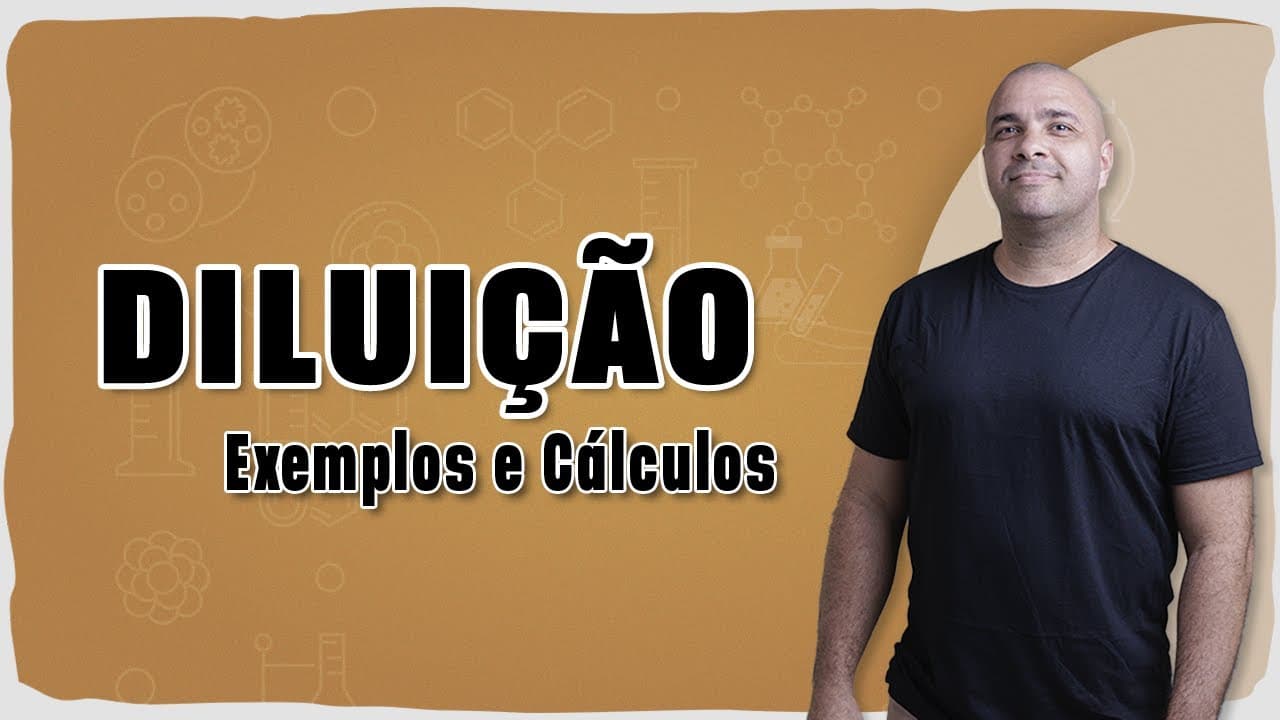 Thumbnail: 💧 DILUIÇÃO: O QUE É, COMO FAZER E COMO NÃO ERRAR!
